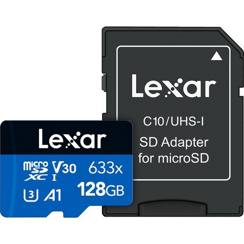 Thẻ nhớ MicroSD Lexar 128GB 633x 95MB/45MB/s | Hàng Chính Hãng | BigBuy360 - bigbuy360.vn