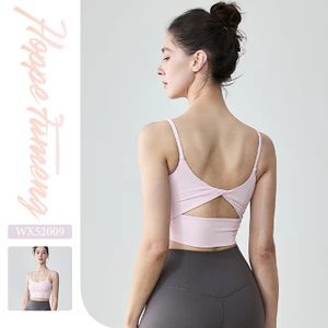 Phụ nữ thể thao đệm thời trang đẩy lên bra cho phòng tập thể dục yoga mặc