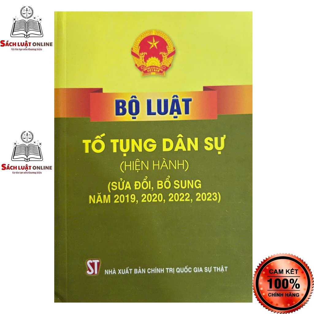 Sách LC - Bộ luật tố tụng dân sự (Hiện hành) NXB Chính trị quốc gia sự thật