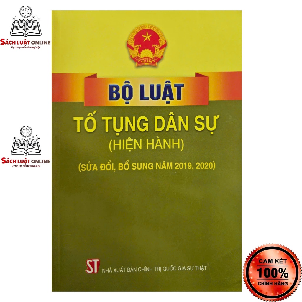 Sách LC - Bộ luật tố tụng dân sự (Hiện hành) NXB Chính trị quốc gia sự thật