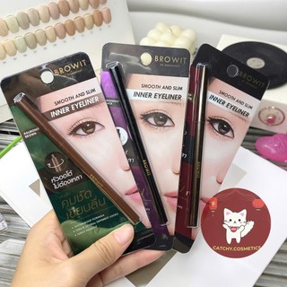 [NONGCHAT] Chì Kẻ Mí Mắt Nongchat Dạng Gel Đầu Nhỏ 2mm, Smooth And Slim Inner Eyeliner, 0.1g