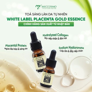 Serum dưỡng trắng Miccosmo White Label Premiun Placenta Gold Essence 10ml