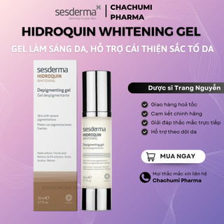 Gel Làm Sáng Da, Cải Thiện Sắc Tố Da - Sesderma Hidroquin Whitening Gel 50ml