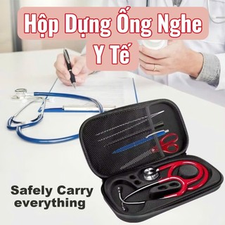Túi Đựng Ống Nghe Y Tế Vỏ Cứng Chống Sốc – Hộp Bảo Vệ Chống Nước, Chống Mài Mòn, Nhẹ Gọn Đa Năng