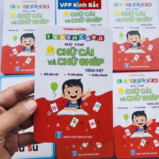 Bộ Thẻ Ghép Chữ Cái Tiếng Việt Dành Cho Các Bé.