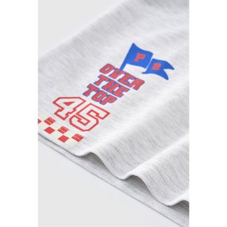 Áo cổ bẻ ngắn tay thun bé trai Rabity 901.019