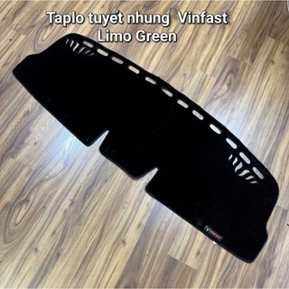 Thảm Taplo Tuyết Nhung Ô Tô Vinfast LIMO GREEN hàng 3 lớp loại 1, bảo vệ taplo chống nắng, không hắt bóng kính.