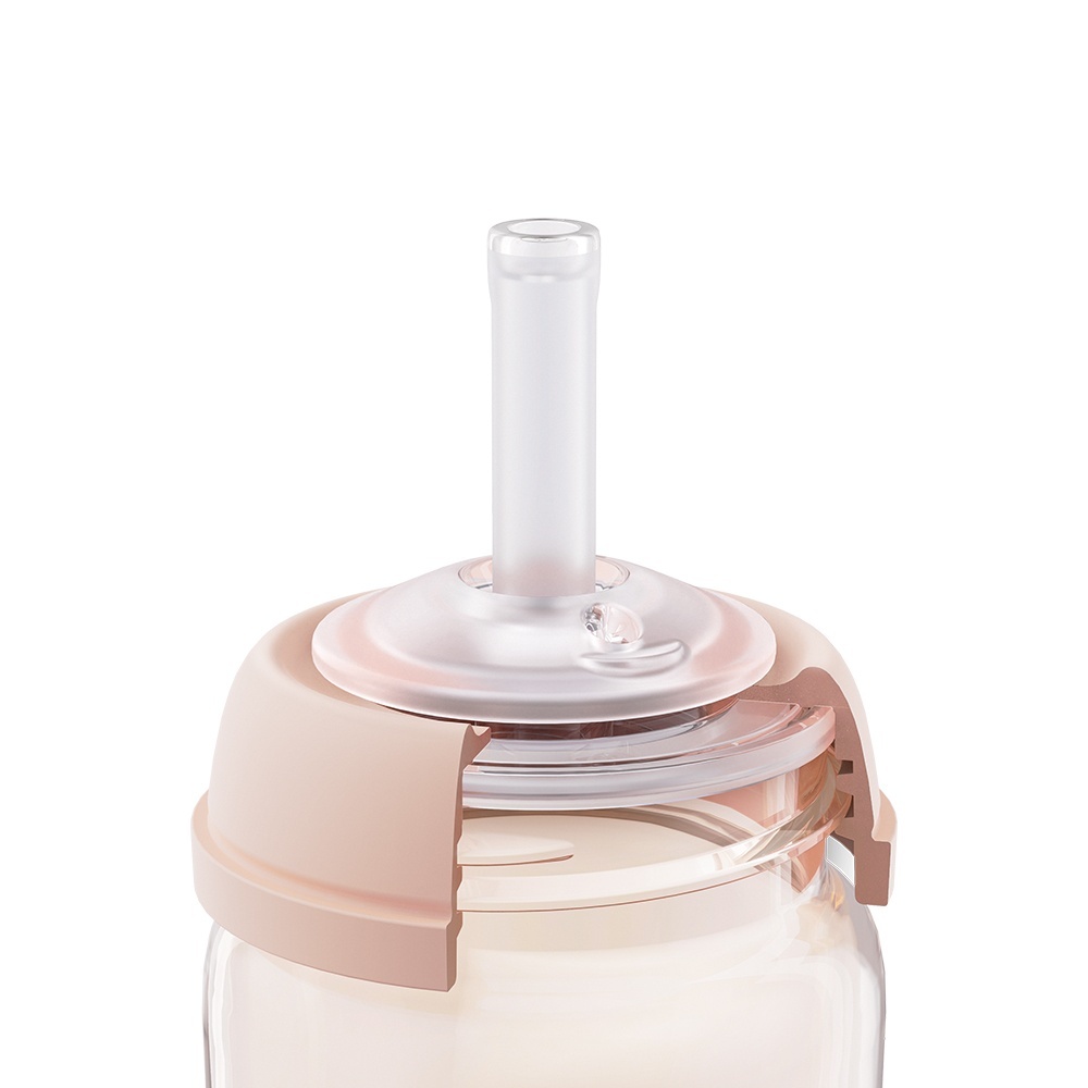 [MỚI] - Bộ núm hút/dây hút thay thế silicone Moyuum - 2 núm + 2 dây hút thẳng