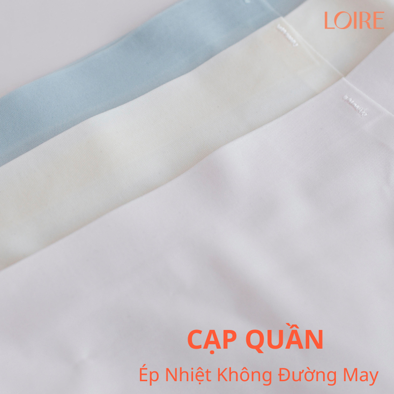 [QUẦN TÀNG HÌNH]Combo 4 Quần Lót Lụa Băng Không Đường Viền Loirechic QLBR78