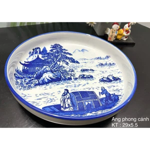Khay trà Gốm Nhật/Gốm Nhật 2 hand