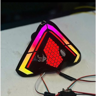 [Satria,raider]Phôi TỰ TÁCH CHOÁ RA LÀM Uốn Đi Led Sẵn or Phôi Không,Không gồm cụm xinhan.Dành cho THỢ MUA!Bh 1-3tháng