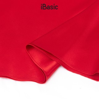 [SEASON OF LOVE] Đầm ngủ Váy ngủ 2 dây lụa satin màu đỏ gợi cảm iBasic 7916