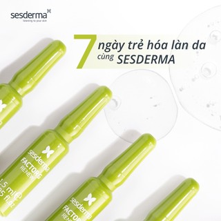 Tinh chất Sesderma Factor G Renew Biostimulating Ampoules 7 x1.5ml – Hỗ Trợ Phục Hồi Tái Tạo Da
