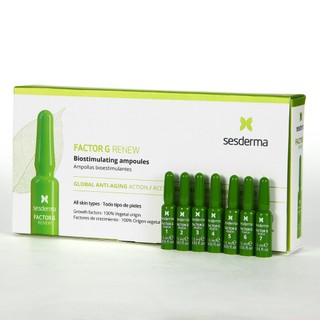 Tinh chất Sesderma Factor G Renew Biostimulating Ampoules 7 x1.5ml – Hỗ Trợ Phục Hồi Tái Tạo Da