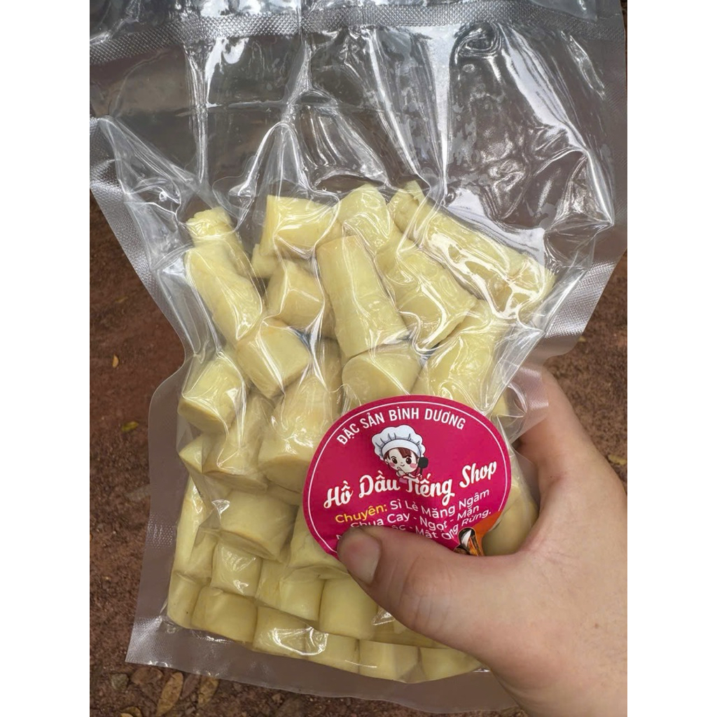 1kg Đọt măng le rừng luộc - hút chân không