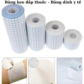 Băng Dính Đắp Thuốc Đông Y - Băng Dính Y Tế Dán Vết Thương Chống Thấm Nước