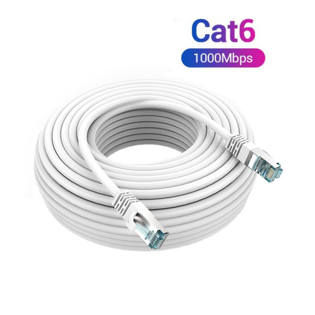 Dây Mạng Cat6 Bấm Sẵn 2 Đầu Dài 10m-50m | Tốc Độ Cao 1000Mbps | Cáp ...