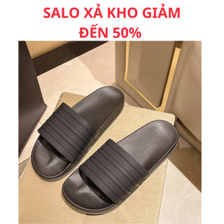 [SALE XẢ KHO 50%] Dép nam nữ quai ngang thời trang,trẻ trung, cá tính, đế cao 2.5cm chất liệu PVC cao cấp