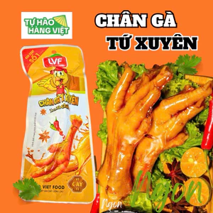 Combo 30 Chân Gà Tứ Xuyên (Vàng) ngon giòn cay hàng chính hãng
