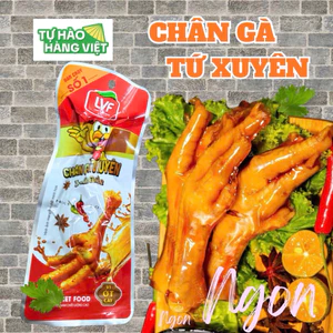 Combo 30 Chân Gà Tứ Xuyên (Đỏ) ngon giòn cay hàng chính hãng