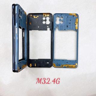 Lưng vỏ samsung m32 4g, nắp lưng, lưng pin sam sung m325, khung nhựa, benzen, sườn, vỏ bộ