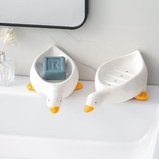 Khay NHỰA CHÚ VỊT Để Xà Phòng - Hộp Đựng Xà Phòng Hình Chú Vịt Có Chỗ Thoát Nước