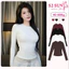 áo thun nữ dài tay cổ tròn Siêu Co Giãn Mềm Mịn Chất Cotton Lông Mịn Dày Dặn. "S2sun "