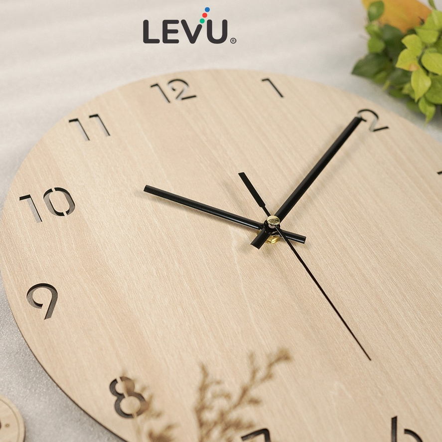 Đồng hồ Gỗ treo tường độc đáo SB028 thiết kế mới