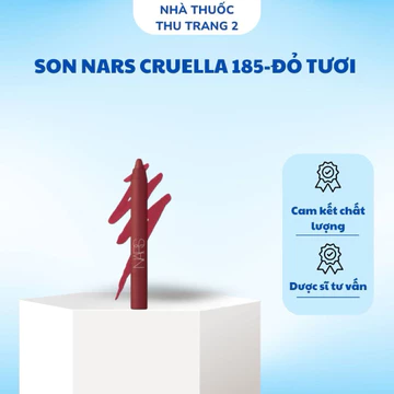 Bill Hãng - SON THỎI MINI NARS CRUELLA 185 MÀU ĐỎ TƯƠI