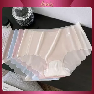 Quần lót nữ su lụa siêu mỏng tàng hình L51 chống lộ viền không đường may 40 - 65kg