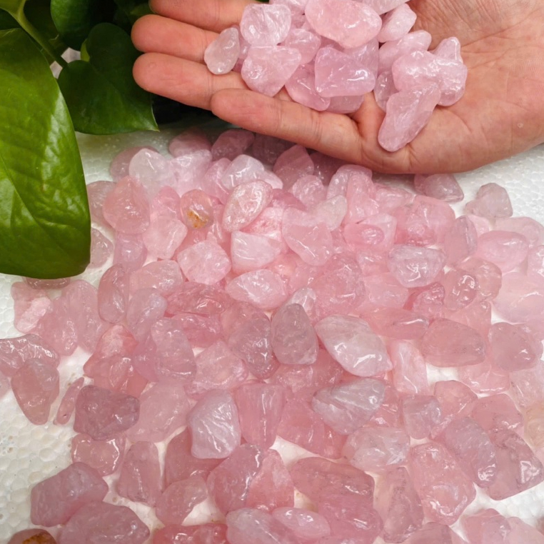 Set Đá Thạch Anh cho (MỆNH HỎA) - Thạch anh tím, Mã não đỏ tự nhiên, Thạch anh hồng - Giảm stress