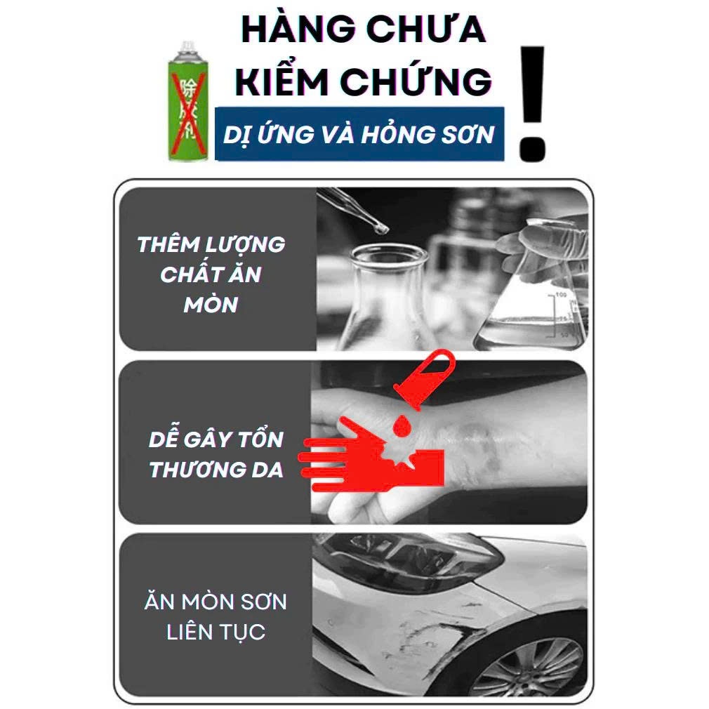 Nước Lau Kính Nước Lau Vết Keo Bang Dinh, Vết Bẩn, Vết Kẹo Cao Su Trên Nhiều Bề Mặt 450ml Tặng Xẻng Cạo