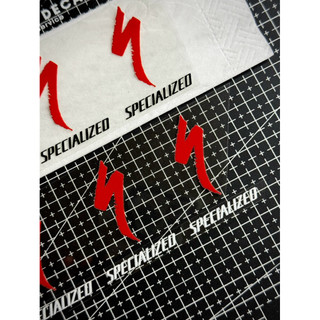 Tem Sticker DTF Specialized Dán Trang Trí Được Nhiều Vị Trí Khác - 2 Màu Sắc |SGDC - 1 Cái|