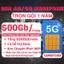 Sim Mobifone 6000GB 1 Năm 12MDT150 Mỗi Tháng 500Gb U1500 Tốc Độ Cao Sim Vào Mạng Xã Hội