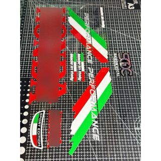 Trọn Bộ Tem In Uv DTF Performance SH 125i - SH 150i - SH 160i Italy Performance, Đầy Đủ Các Tem Cờ Italy |SGDC - 1 Bộ|