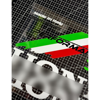 Trọn Bộ Tem In Uv DTF Performance SH 125i - SH 150i - SH 160i Italy Performance, Đầy Đủ Các Tem Cờ Italy |SGDC - 1 Bộ|
