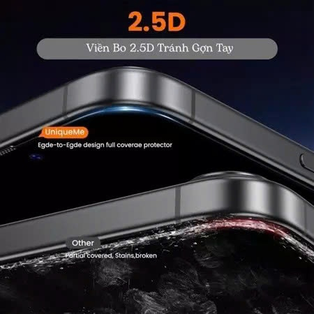 Kính cường lực KK chống nhìn trộm 360 độ hạn chế vân tay cho IPhone 11 12 13 14 15 16 17Promax Pro