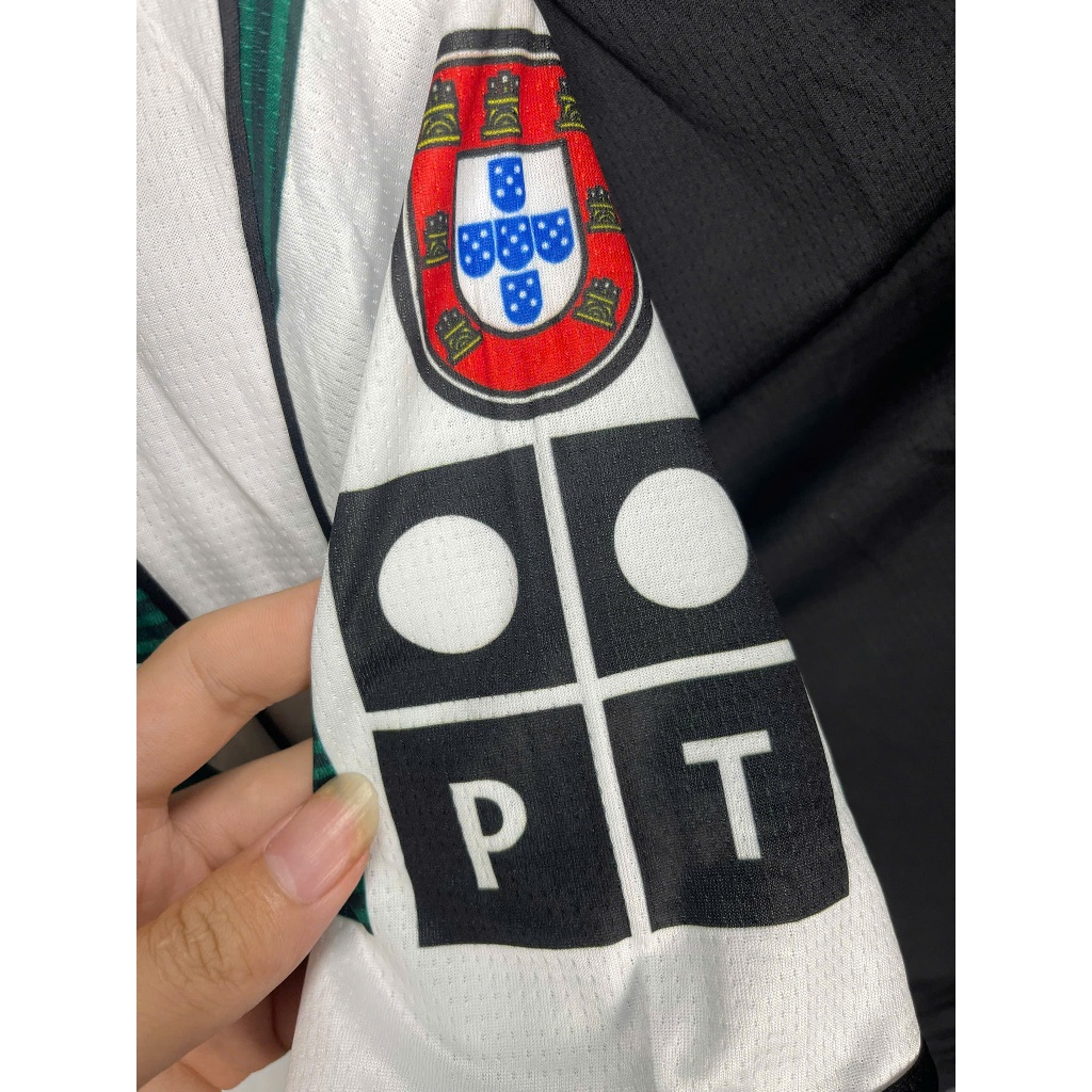 Bộ Sporting Lisbon Retro 2002/03 FAN (Áo + Quần) | Bộ Đồ Bóng Đá Retro Bản FAN - QUYNH HOA FOOTBALL