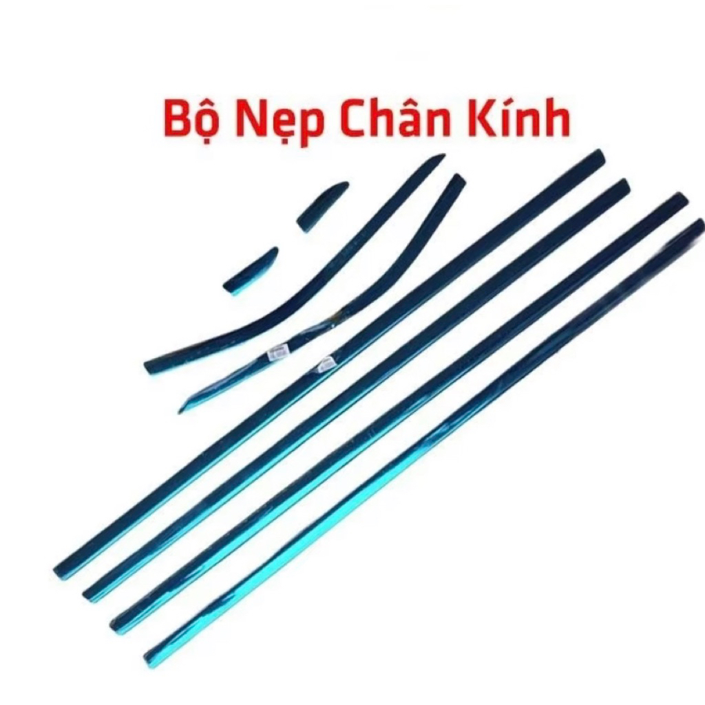 Nẹp chân kính và cong kính xe Xpander 2018-2026 inox sáng bóng hàng cao cấp