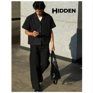 SƠ MI LINE HIDDEN basic form Boxy nam nữ