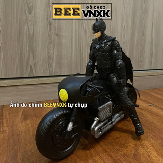 Đồ chơi BATMAN Xe máy và Mô hình người Dơi áo choàng vải cao 30cm, nobox có xước - BEE VNXK