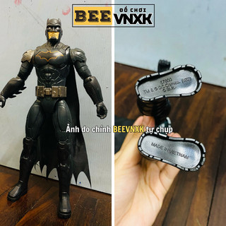 Đồ chơi BATMAN Xe máy và Mô hình người Dơi áo choàng vải cao 30cm, nobox có xước - BEE VNXK
