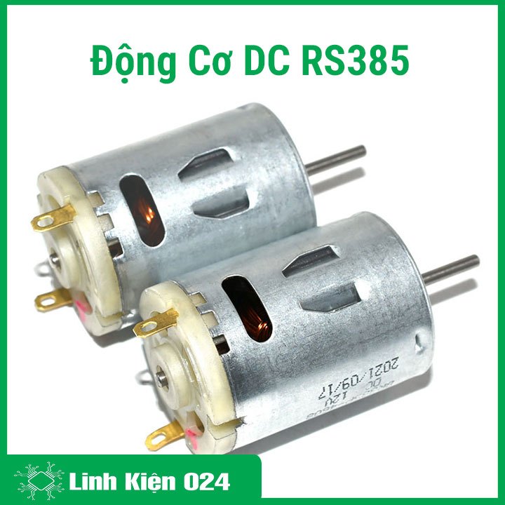 Động Cơ DC RS385 12-36VDC | Shopee Việt Nam