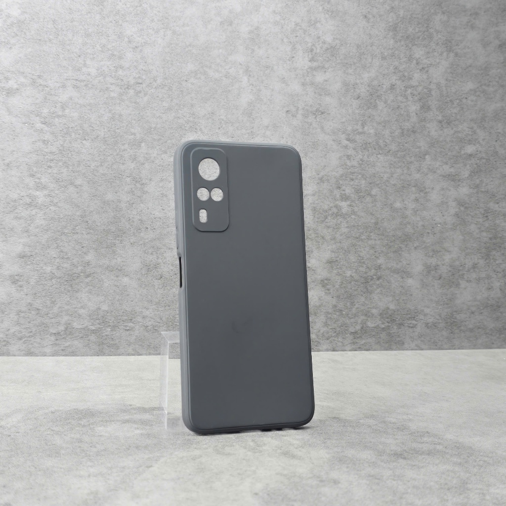 Ốp lưng Vivo Y51 2020 / Y53S bảo vệ cam điện thoại toàn diện cạnh vuông nhựa dẻo tpu bibi glass