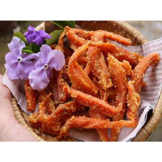 Khoai Lang Mật Sấy Gừng Giòn Ngọt – Ăn Vặt Đà Lạt – Đóng Túi 250g/500g – THUYTIENFOOD