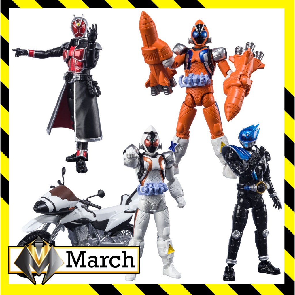 Mô hình Shodo Kamen Rider Fourze - Meteor - Wizard - SODO Siêu Nhân Dế ...