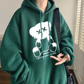 [FREESHIP 20K] Áo khoác nam in hình hạo tiết thỏ tai dài phối chữ in phong cách, áo hoodie có nón C1