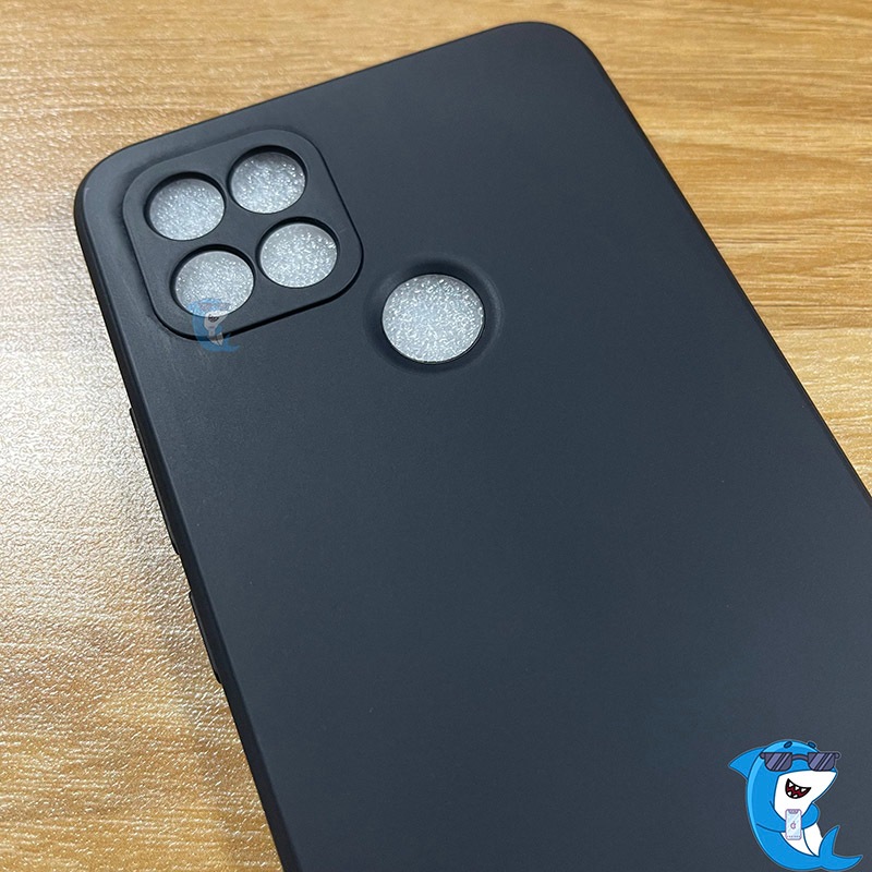 Ốp lưng OPPO A15 / A15S bảo vệ cam điện thoại toàn diện cạnh vuông nhựa dẻo tpu bibi glass