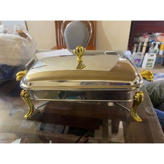 Khay Hấp Chữ Nhật Inox 304 Cao Cấp – Bền Đẹp Không Gỉ – Hấp Cá Nguyên Con Dễ Dàng Dùng Được Bếp Ga/Bếp Từ