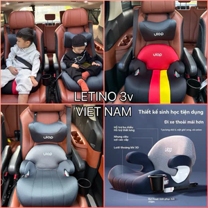 Ghế ngồi ô tô cho bé 4 đến 12 tuổi ULOP có ISOFIX cố định, an toàn,thoải mái tiết kiệm diện tích